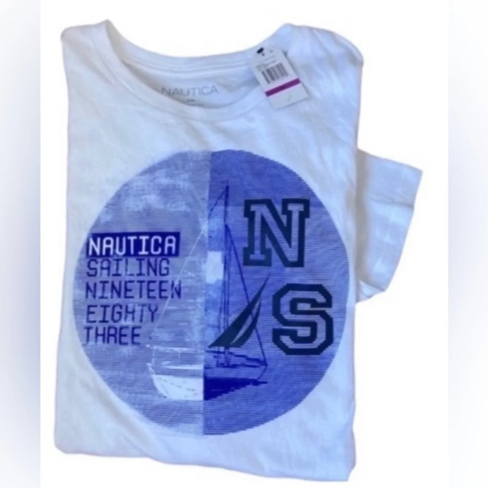 Nautica Men's T Sailing Graphic Tee Shirt, XXL, NWT